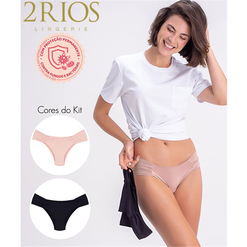 2Rios-K5076 Kit 2 Calcinhas