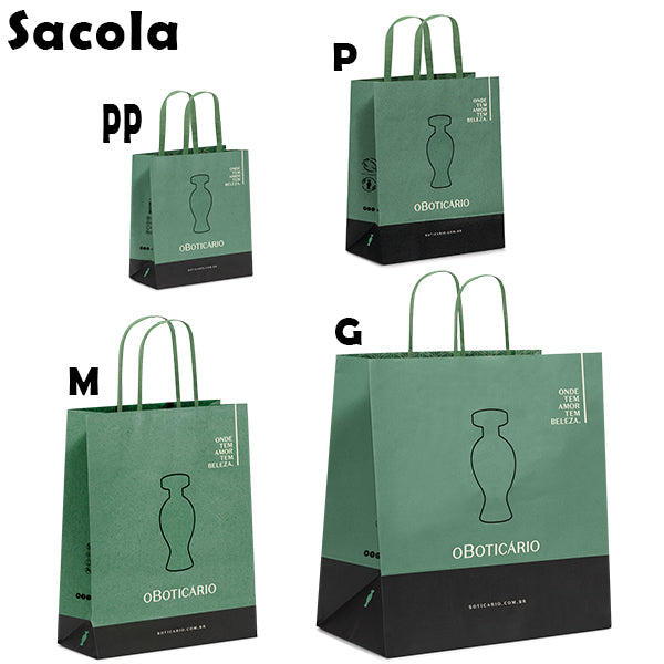 Set 10 Sacolas O Boticario