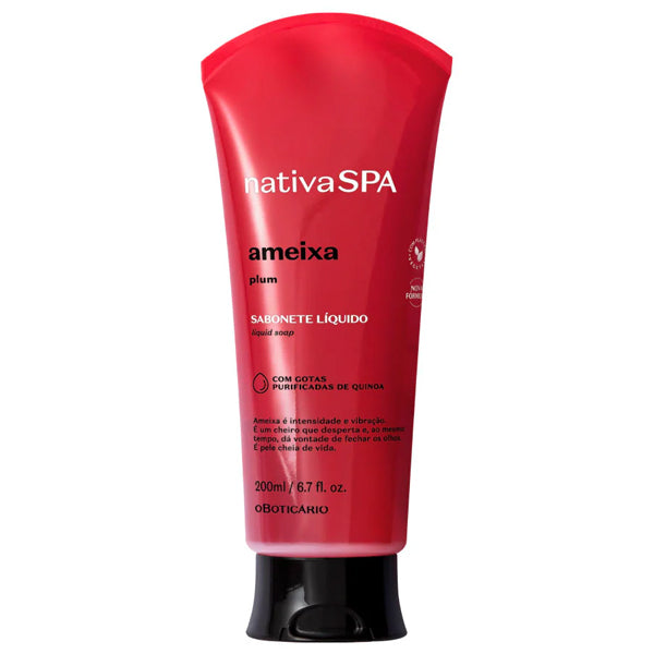 O Boticario Nativa SPA Sabonete Liquido Ameixa 200ml
