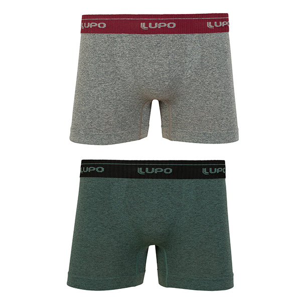 Lupo-613-002 Kit 2 Cuecas Boxer