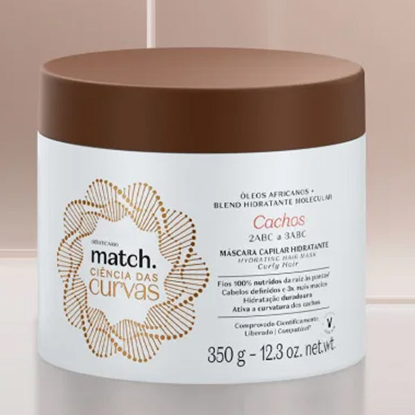 O Boticario Match Mascara Capilar Cachos Ciencia das Curvas 350g