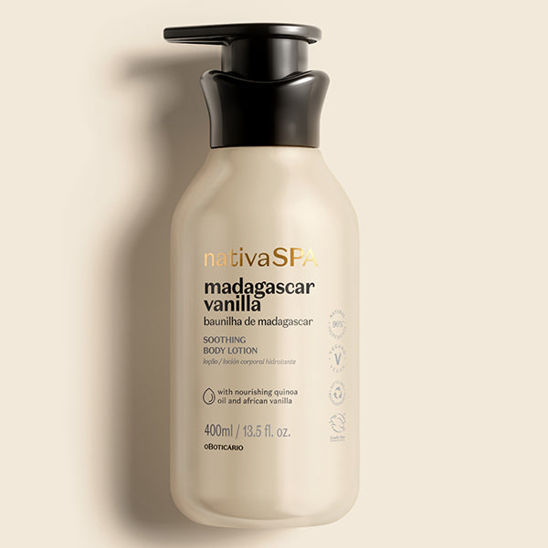 O Boticario Nativa SPA Locao Baunilha de Madagascar 400ml