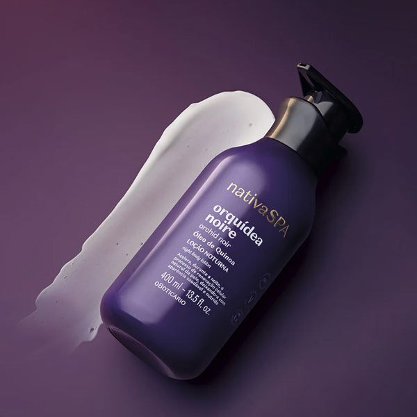 O Boticario Nativa SPA Locao Orquidea Noire 400ml + Sab. Rose 2x90g