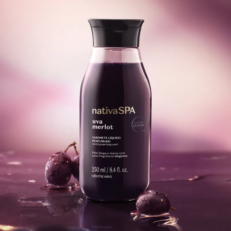 Nativa SPA Sabonete Liquido Uva Merlot 250ml