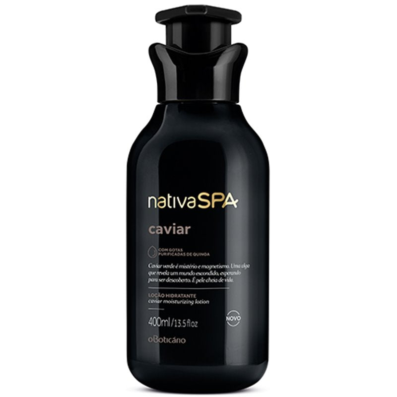 O Boticario Nativa SPA Locao Caviar 400ml + Sab. Ameia 3x90g