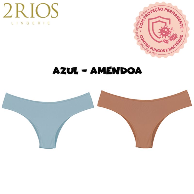 2Rios-12041 Kit 2 Calcinhas