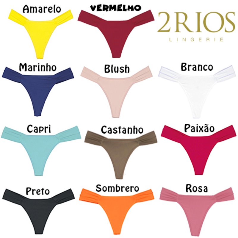 2Rios-21438 Calcinha Fio dental
