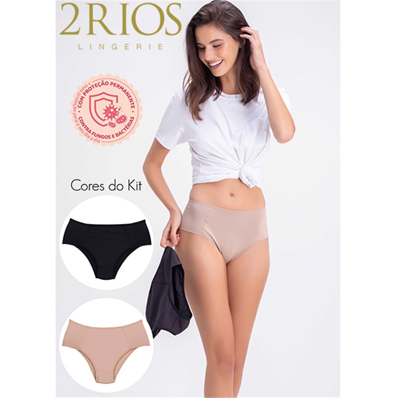 2Rios-K5919 Kit 2 Calcinhas