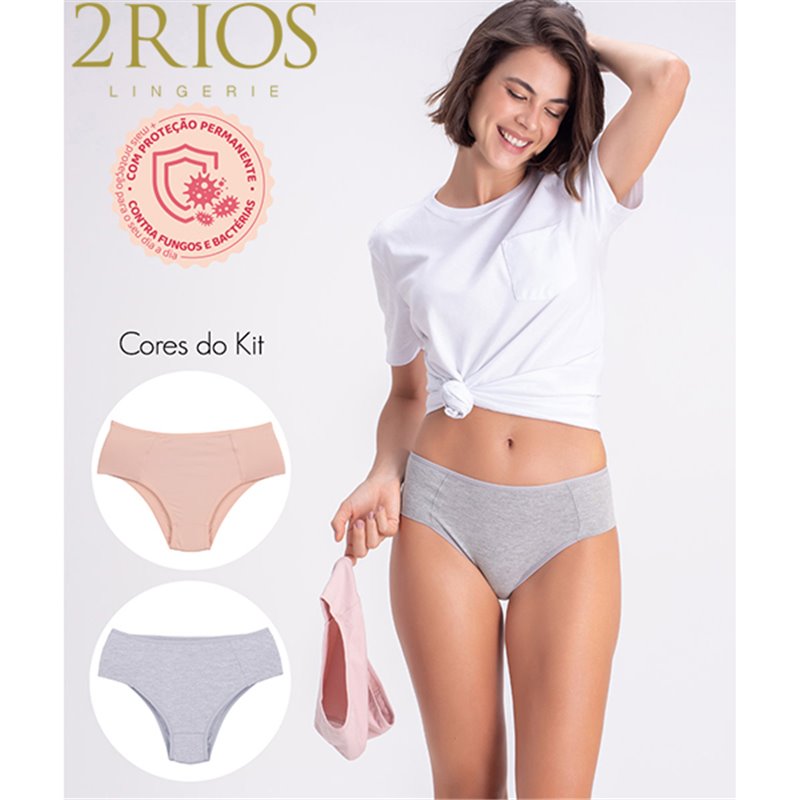 2Rios-K6919 Kit 2 Calcinhas