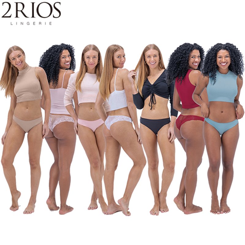 2Rios-K2403 Kit 7 Calcinhas