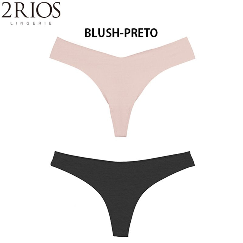 2Rios-K6650 Kit 2 Calcinhas Fio dental