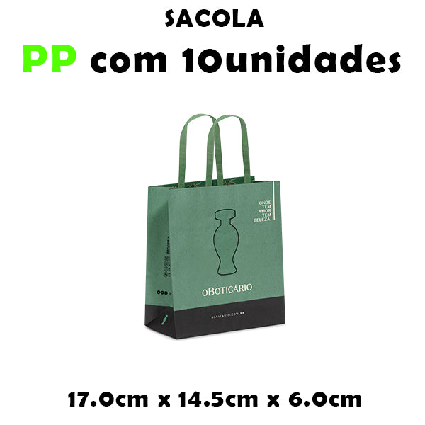 Set 10 Sacolas O Boticario