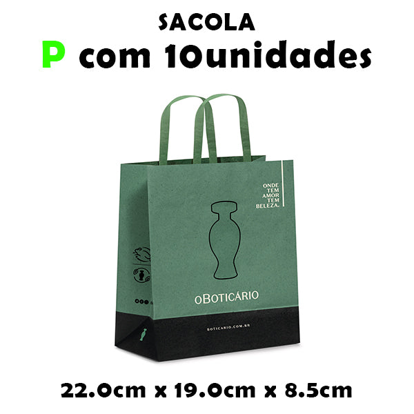 Set 10 Sacolas O Boticario
