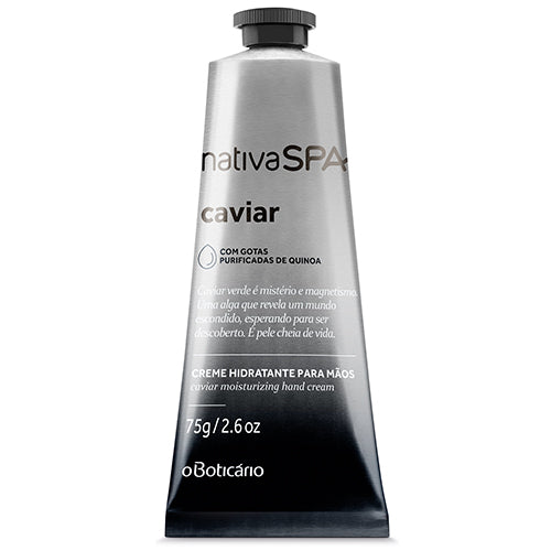 O Boticario Nativa SPA Creme Para Maos Caviar 75g