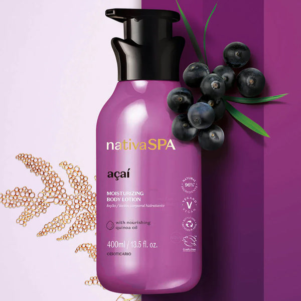 O Boticario Nativa SPA Locao Acai 400ml
