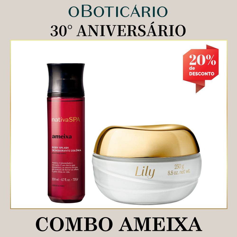 ANIVERSARIO 30 ANOS COMBO AMEIXA