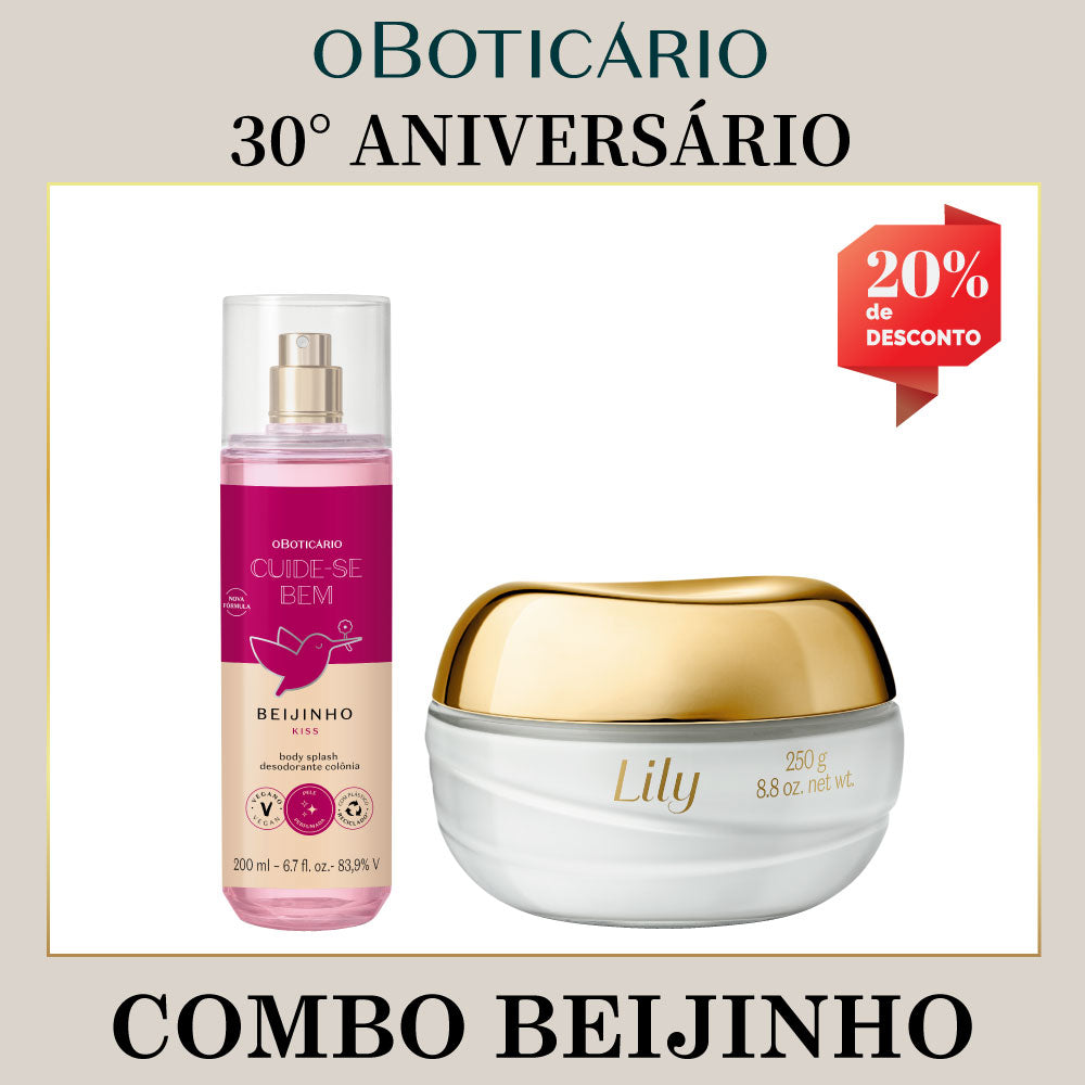ANIVERSARIO 30 ANOS COMBO BEIJINHO
