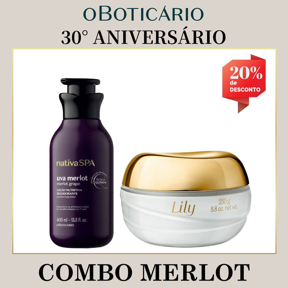 ANIVERSARIO 30 ANOS COMBO MERLOT