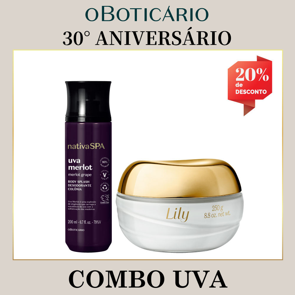 ANIVERSARIO 30 ANOS COMBO UVA