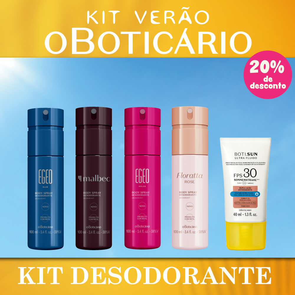 KIT VERAO DESODORANTE