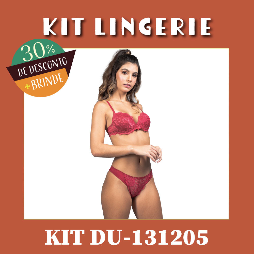 Especial Kit Lingerie DU-131205+138205