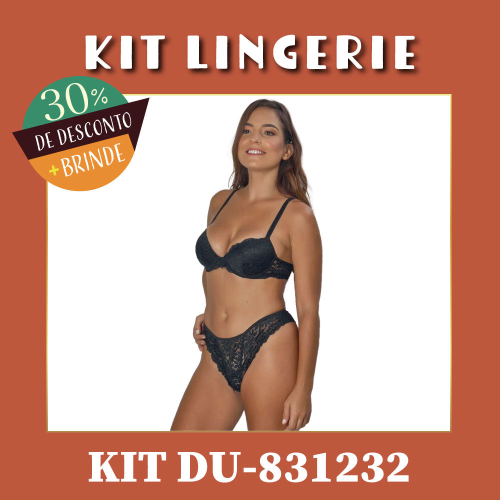 Especial Kit Lingerie DU-831232+837232