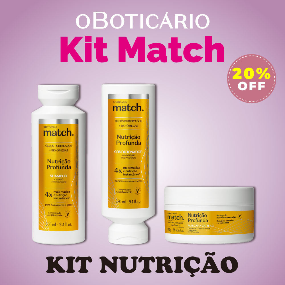 KIT MATCH NUTRICAO