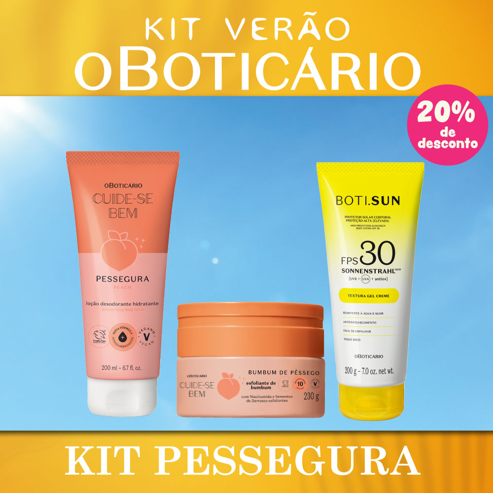 KIT VERAO PESSEGURA