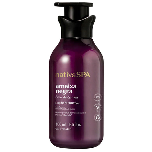 O Boticario Nativa Spa Locao Hidratante Ameixa Negra 400ml