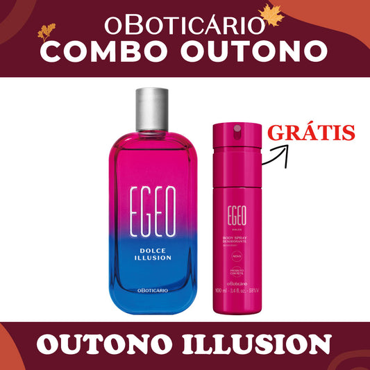 Egeo Dolce Illusion EDT 90ml + Egeo Dolce Desodorante