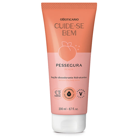 O Boticario Cuide-se Bem Locao Pessegura 200ml