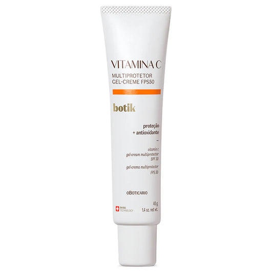 O Boticario Botik Gel Multiprotetor Vitamina C FPS50 40g