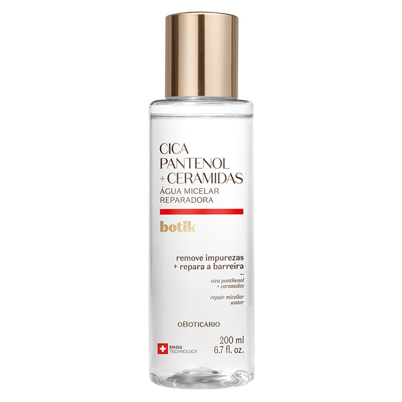 Botik Água Micelar Facial Cica Pantenol + Ceramidas 200ml
