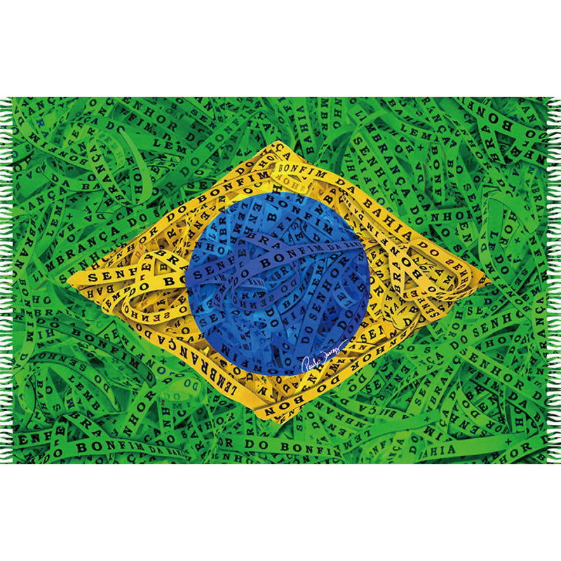 Bali Blue Canga - Bandeira Fitinha