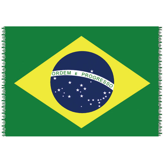 Bali Blue Canga - Bandeira Do Brasil