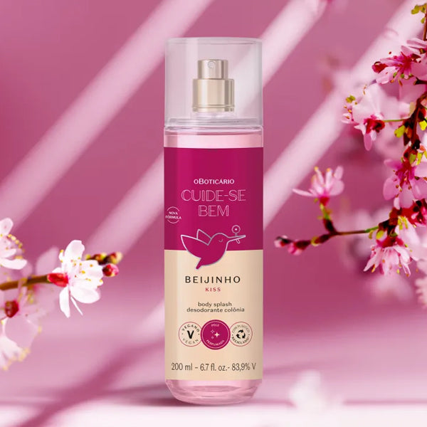 O Boticario Cuide-se Bem Body Splash Beijinho 200ml