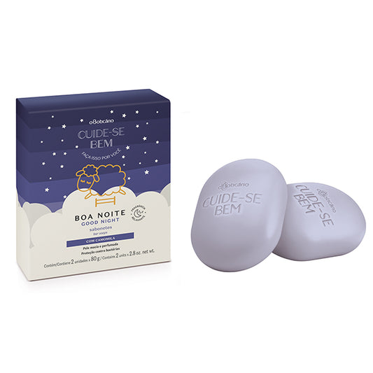 O Boticario Cuide-se Bem Sabonete em Barra Boa Noite 2x80g
