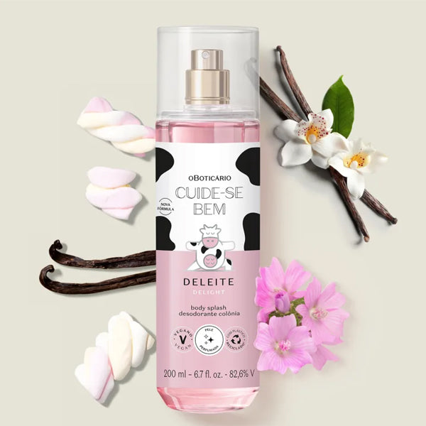 O Boticario Cuide-se Bem Body Splash Deleite 200ml