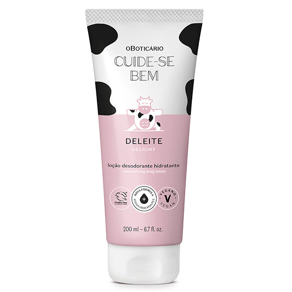 O Boticario Cuide-se Bem Locao Deleite 200ml