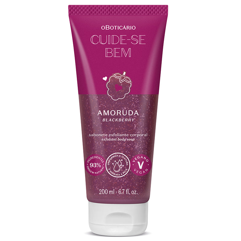 Cuide-se Bem Sabonete Esfoliante Amoruda 200ml