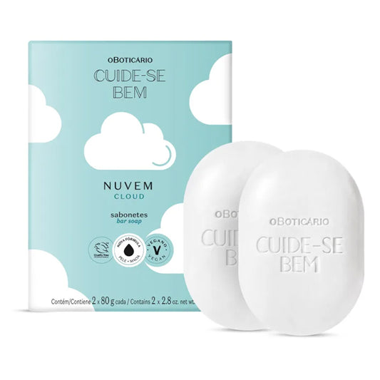 O Boticario Cuide-se Bem Sabonete em Barra Nuvem 2x80g