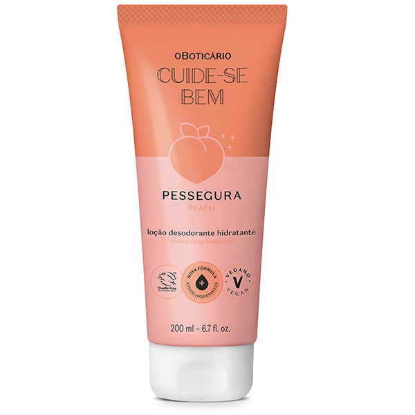 O Boticario Cuide-se Bem Locao Pessegura 200ml