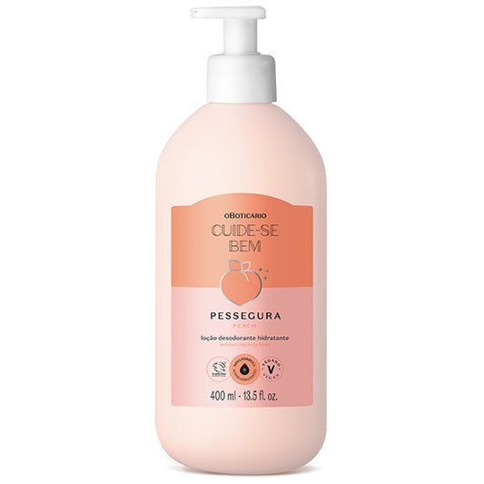 O Boticário Cuide-se Bem Loção Hidratante Pessegura 400ml