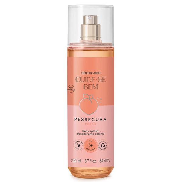 O Boticario Cuide-se Bem Body Splash Pessegura 200ml