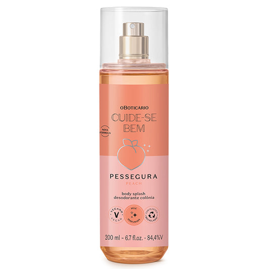 O Boticario Cuide-se Bem Body Splash Pessegura 200ml