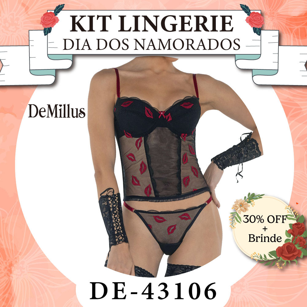 Namorados Kit Lingerie DE-43106+51106