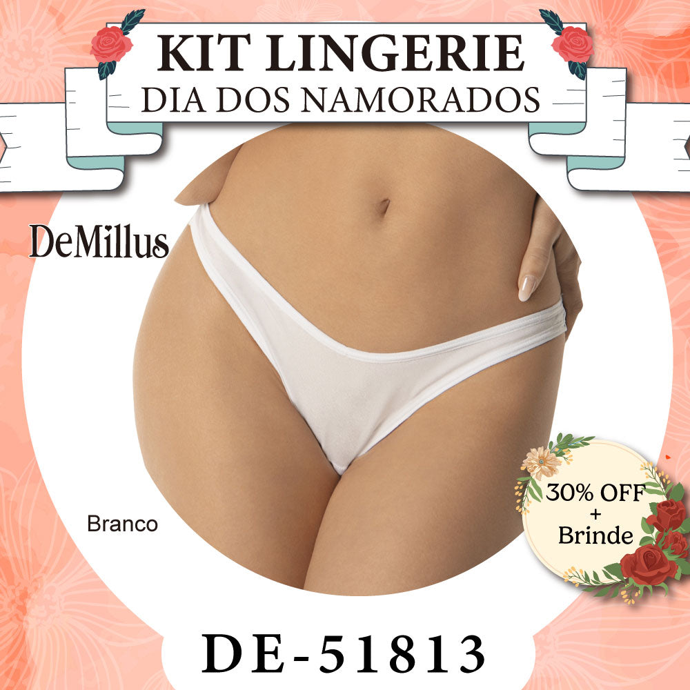Namorados Kit Lingerie 2 Fio Dental DE-51813