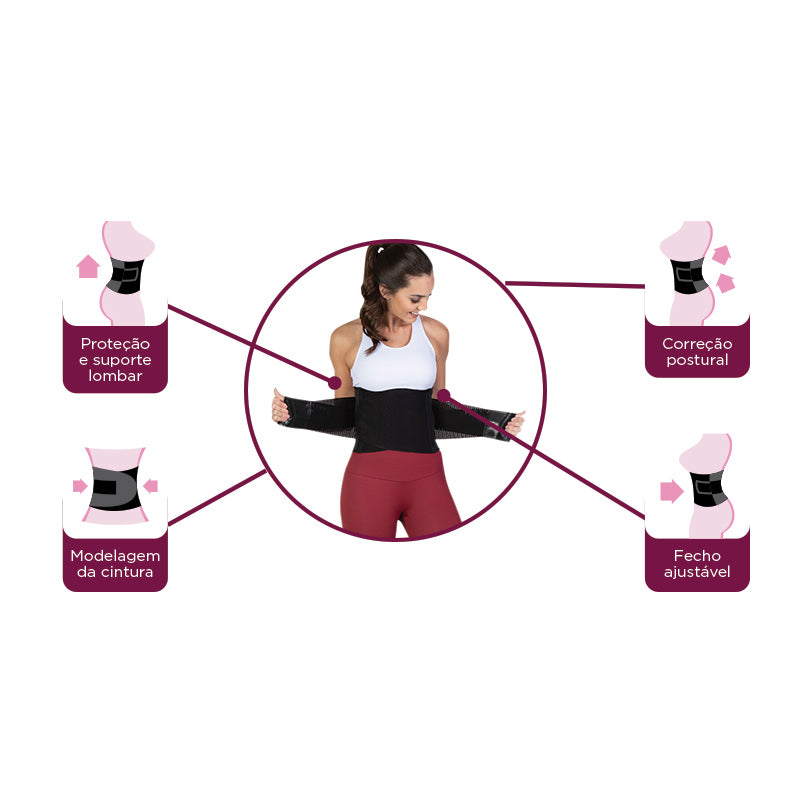 Esbelt-017WA Cinta Abdominal