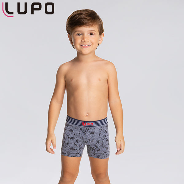 Lupo-137-021 Kit 2 Cuecas Infantil