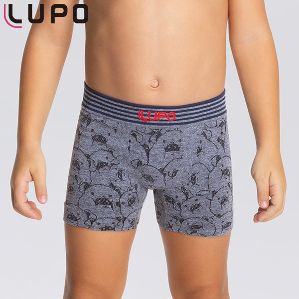 Lupo-137-021 Kit 2 Cuecas Infantil